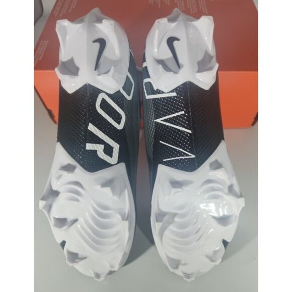 Nike Vapor Edge Speed 360 sz 9 Black White Smoke Grey Football Cleats DQ5110-001 - Picture 5 of 5